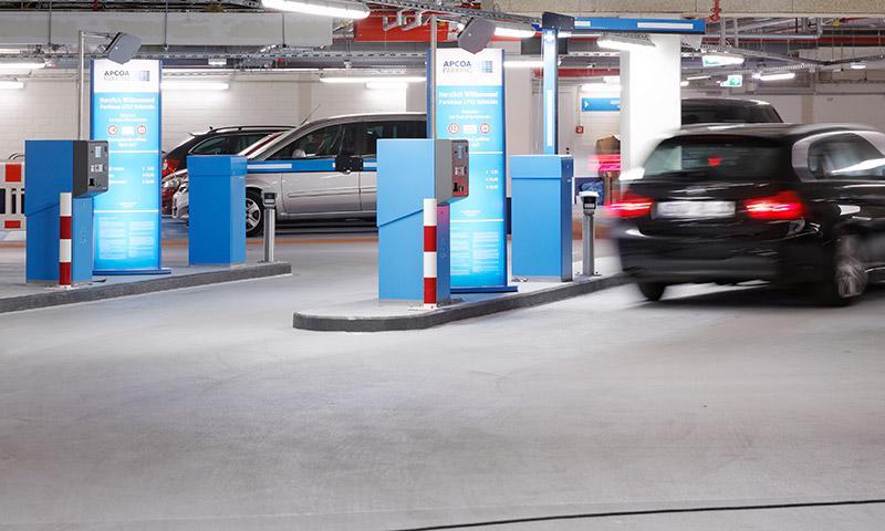 Parking in Mall of Ebene B - APCOA Parking