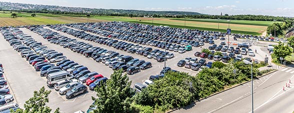Bild - günstig parken am Parkplatz P0 Flughafen Stuttgart