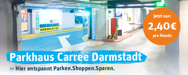 APCOA News Teaser Parkhaus Darmstadt Carree neuer Tarif