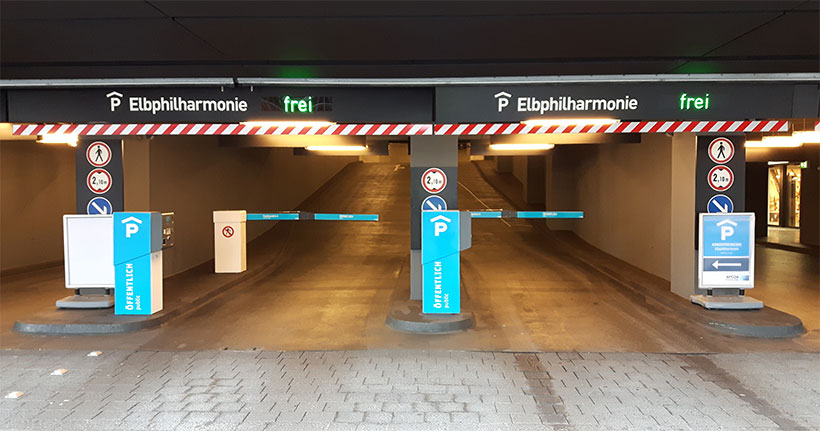 Elbphilharmonie Car Park Entry